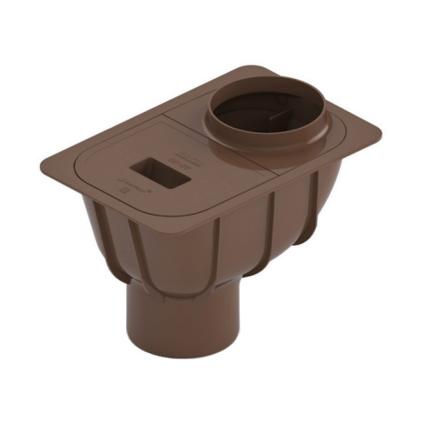 BRYZA PVC Osadnik 110mm Brąz (RAL 8017) BRYZA PVC Osadnik 110mm Brąz (RAL 8017)