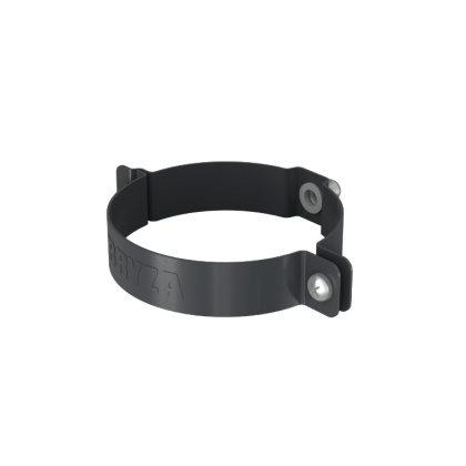 BRYZA STAL Obejma rury 90mm Grafit (RAL 7021)