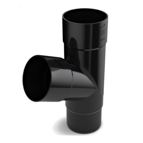 BRYZA PVC Trójnik 90/90/90mm (kąt 67,5°) Czarny (RAL 9005) BRYZA PVC Trójnik 90/90/90mm (kąt 67,5°) Czarny (RAL 9005)