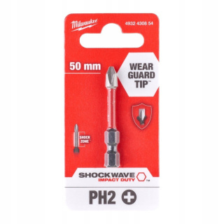 Bity Udarowe Shockwave Ph2 50mm Impact 1szt. Milwaukee