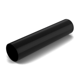 Bryza PVC Rura Spustowa 1 mb 90 mm Czarny (RAL 9005)