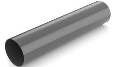 Bryza PVC Rura Spustowa 3 mb 90 mm Grafit (RAL 7021)