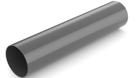Bryza PVC Rura Spustowa 4 mb 90 mm Grafit Bryza PVC Rura Spustowa 4 mb 90 mm Grafit
