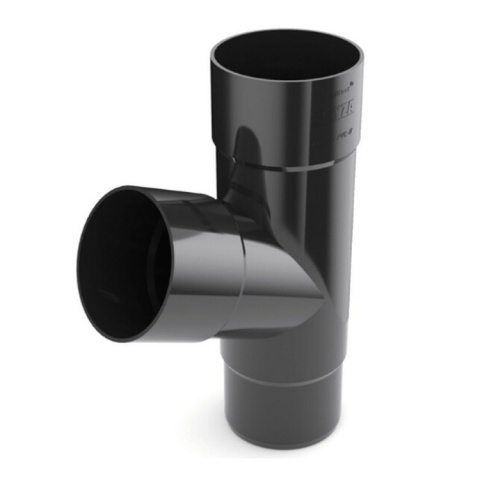 BRYZA PVC Trójnik 90/90/90mm (kąt 67,5°) Grafit (RAL 7021) BRYZA PVC Trójnik 90/90/90mm (kąt 67,5°) Grafit (RAL 7021)