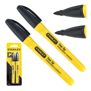 Markery czarne Fine Tip 2 szt. Stanley