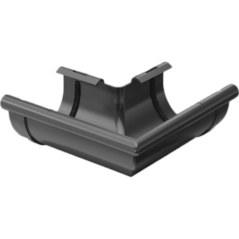 Narożnik zewnętrzny rynny 90° Ø 125 mm ProAqua Budmat 90° Czarny (RAL 9005) Narożnik zewnętrzny rynny 90° Ø 125 mm ProAqua Budmat 90° Czarny (RAL 9005)