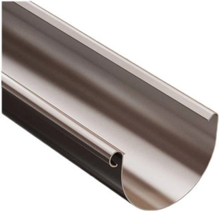 ProAqua Budmat Rynna PVC Ø125mm - 4m Brąz (RAL 8017)