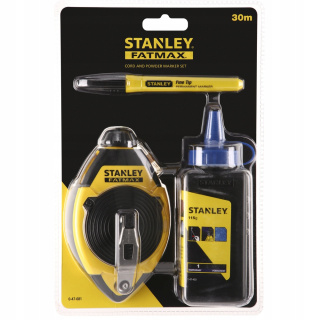 Stanley Linka Traserska Sznurek Zestaw Traserski 30m + Kreda Marker 0-47-681