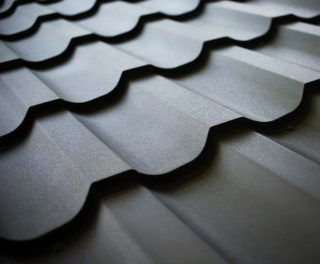 Ren Antracyt Topmat (Ral 7016) - Blachodachówka - panel