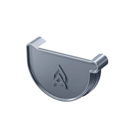 Zaślepka Denko rynny z uszczelką Ø125 mm ProAqua Budmat Prawe Antracyt (RAL 7016) Zaślepka Denko rynny z uszczelką Ø125 mm ProAqua Budmat Prawe Antracyt (RAL 7016)