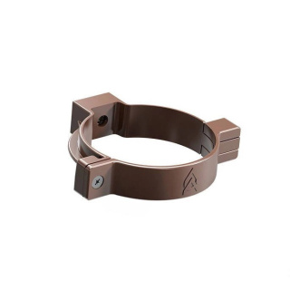 Obejma rury spustowej Ø 90 mm ProAqua Budmat Brąz (Ral 8017)