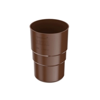 BRYZA PVC Złączka rury 90mm (mufa)