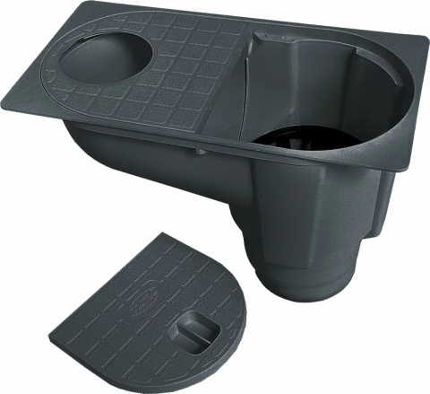 Osadnik 125mm ProAqua Budmat Antracyt (RAL 7016) Osadnik 125mm ProAqua Budmat Antracyt (RAL 7016)