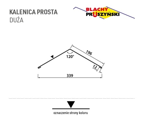 Kalenica PROSTA Duża Pruszyński