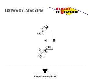 Listwa dylatacyjna Pruszyński