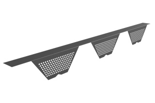 Grzebień Kalenicowy/Okapowy T40-T92 Pruszyński