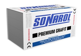 Styropian Sonarol - Płyty fasadowe grafitowe EPS